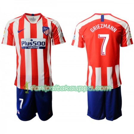 Jalkapallo Peliasut Atlético Madrid GRIEZMANN 7 Lasten Koti Pelipaita 2019/20 Lyhythihainen